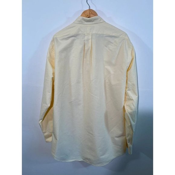 ✨5 for $15✨ Men’s Ralph Lauren Yellow Yarmouth Button Down Dress Shirt - Picture 7 of 9